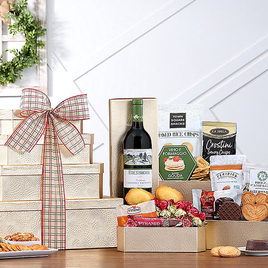 Edenbrook Vineyards Cabernet: Wine Gift Tower - GreatArrivals