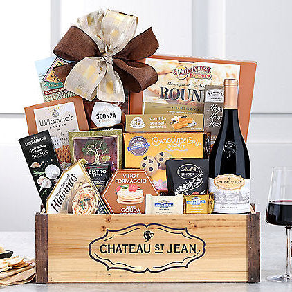 Chateau St. Jean Pinot Noir: Wine Gift Basket - GreatArrivals