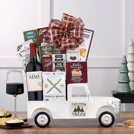 Simi Cabernet Delivery: Christmas Tree Truck - GreatArrivals