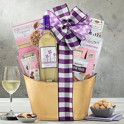 Windwhistle Sweet Moscato: Wine Gift Basket - GreatArrivals