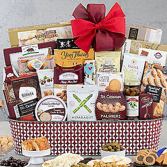 Season's Best: Gourmet Holiday Gift Basket - GreatArrivals