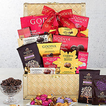 Golden Godiva Holiday: Chocolate Gift Trunk - GreatArrivals