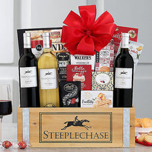 Steeplechase Holiday Trio: Wine Gift Basket - GreatArrivals