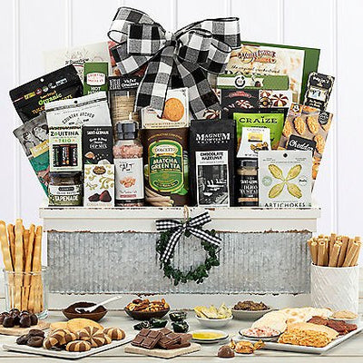 Farmhouse Chic: Gourmet Gift Basket - GreatArrivals