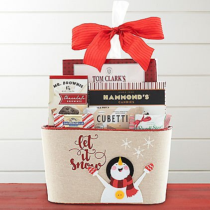 Let It Snow: Holiday Gift Basket - GreatArrivals