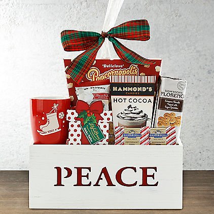 Peace: Chocolate & Cocoa Gift Basket - GreatArrivals