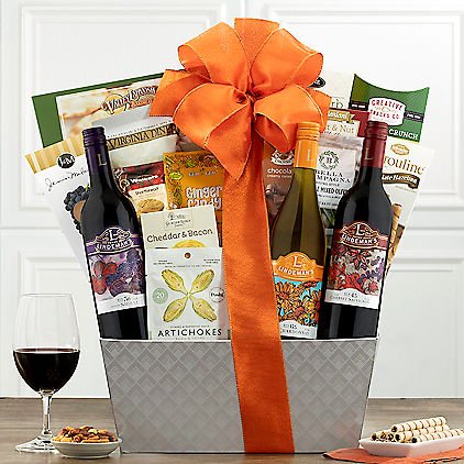 Lindeman's Australian Trio: Wine Gift Basket - GreatArrivals