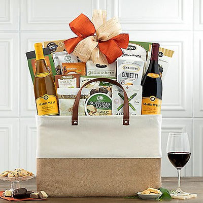 Mark West Duet: Gourmet Wine Gift Basket - GreatArrivals