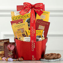 Godiva Lovers: Premium Chocolate Basket - GreatArrivals