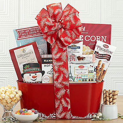 Winter Joy: Gourmet Gift Basket - GreatArrivals