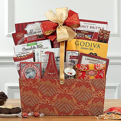 Sweet Celebration: Gourmet Gift Basket - GreatArrivals