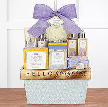 Cru De Provence Lavender Vanilla: Spa Gift Basket - GreatArrivals