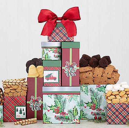 Holiday Tower of Sweets: Gift Tower - GreatArrivals