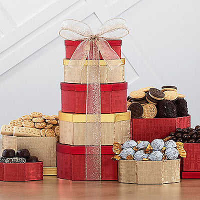 Tower of Joy: Chocolate & Sweets Gift Tower - GreatArrivals