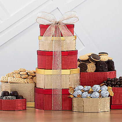 Tower of Joy: Chocolate & Sweets Gift Tower - GreatArrivals