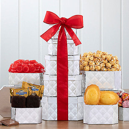 Cheers: Chocolate & Sweets Gift Tower - GreatArrivals