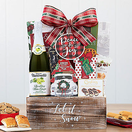 Peace & Joy: Holiday Gift Basket - GreatArrivals