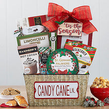 Candy Cane Lane: Christmas Gift Basket - GreatArrivals