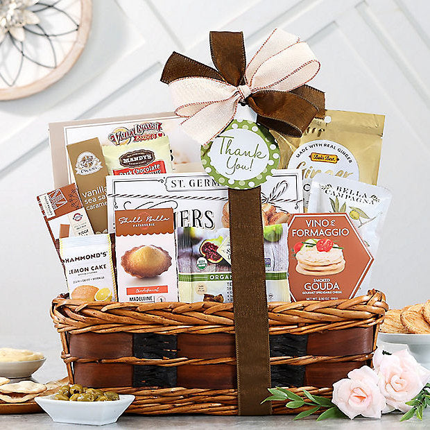 Thank You Traditions: Gourmet Gift Basket by GreatArrivals