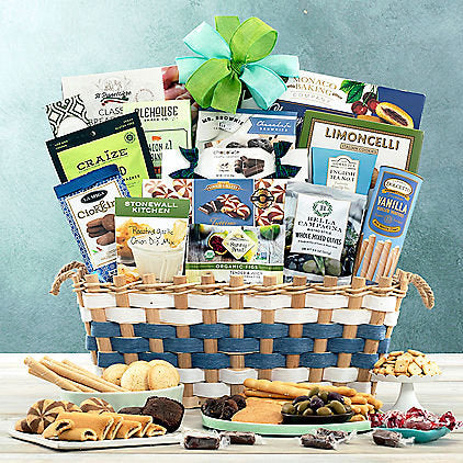 Celebration Gourmet: Sweet & Savory Gift Basket - GreatArrivals