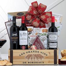The Bordeaux Trio: Wine Gift Basket - GreatArrivals