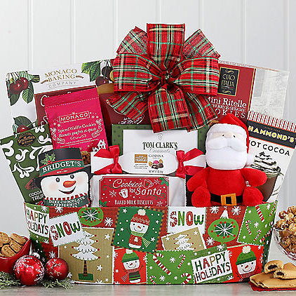 Santa's Selection: Gourmet Gift Basket