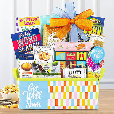 Get Well Soon: Get Well Gift Basket - GreatArrivals