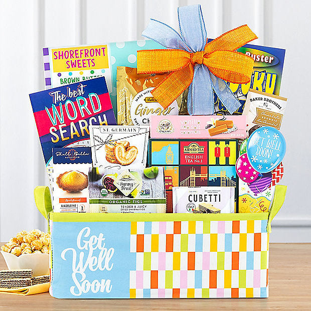 Get Well Soon: Get Well Gift Basket - GreatArrivals