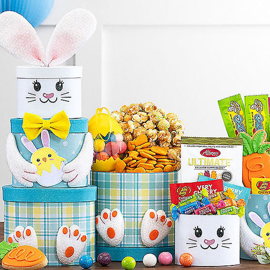 Easter Bunny Surprise: Easter Gift Tower - GreatArrivals