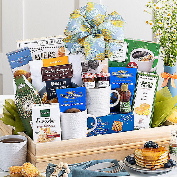 Breakfast in Bed: Gourmet Gift Basket