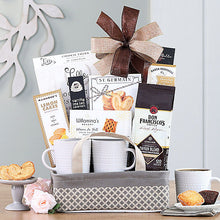 Coffee & Tea Delights: Gourmet Gift Basket - GreatArrivals