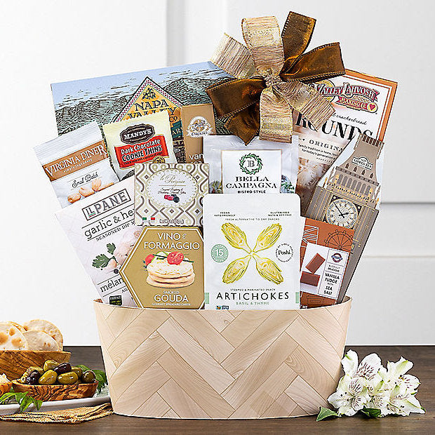 In Loving Memory: Sympathy Gift Basket - GreatArrivals