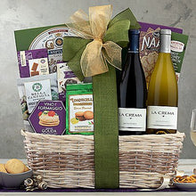 La Crema Monterey Duet: Gourmet Wine Basket - GreatArrivals