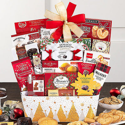 Godiva Holiday Wishes: Chocolate Gift Basket - GreatArrivals