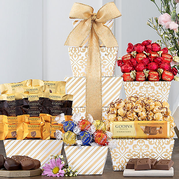 Mom's The Best: Chocolate Gift Tower - GreatArrivals