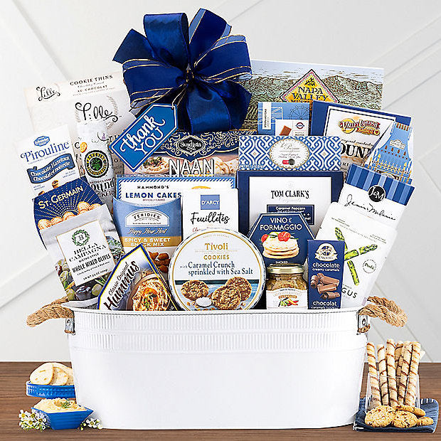 Gratitude & Gourmet: Thank You Gift Basket
