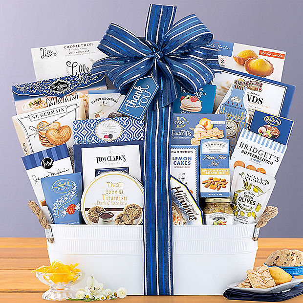 Gratitude & Gourmet: Thank You Gift Basket - GreatArrivals