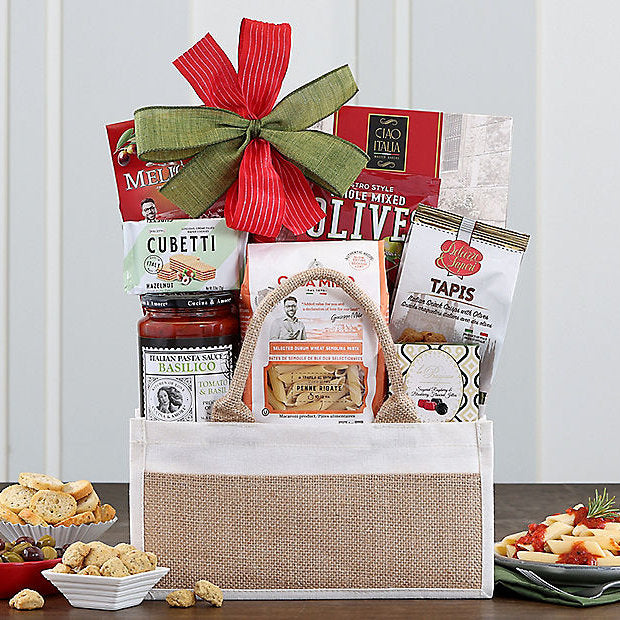 Taste of Italy: Gourmet Gift Basket - GreatArrivals
