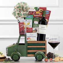 Little Lakes Cabernet: Holiday Truck Basket - GreatArrivals