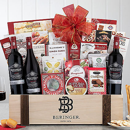 Beringer Founders' Estate Red Trio: Wine Basket - GreatArrivals