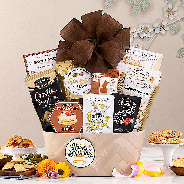 Happy Birthday: Gourmet Gift Basket - GreatArrivals