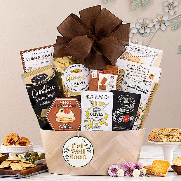 Get Well: Gourmet Gift Basket