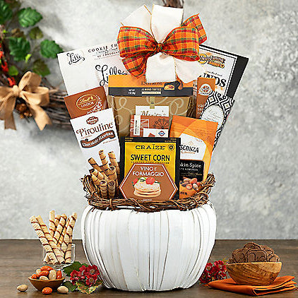 Pumpkin Wishes: Gourmet Gift Basket - GreatArrivals