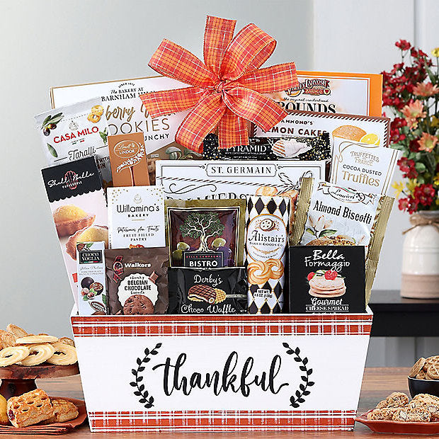 Thankful: Fall Gourmet Gift Basket