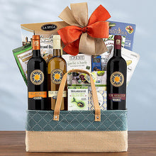 Italian Wine Trio: Gourmet Wine Gift Basket - GreatArrivals