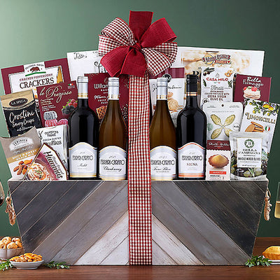 Ferrari - Carano Sonoma Quartet: Premium Wine Basket - GreatArrivals