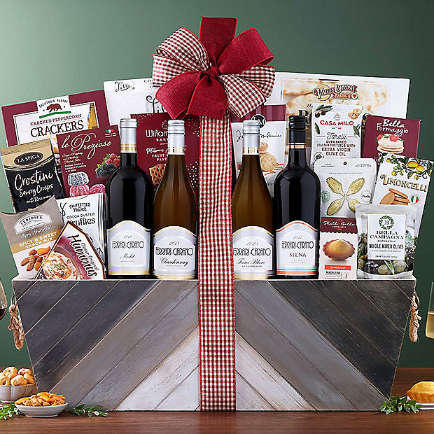 Ferrari - Carano Sonoma Quartet: Premium Wine Basket - GreatArrivals