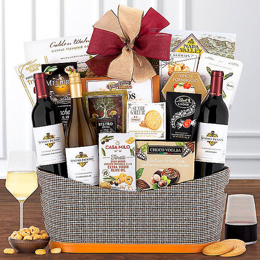 Kendall - Jackson Vintner's Reserve Trio: Premium Wine Basket - GreatArrivals