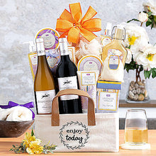 Steeplechase Vineyards Spa Duet: Lavender Vanilla Spa & Wine Gift Basket - GreatArrivals