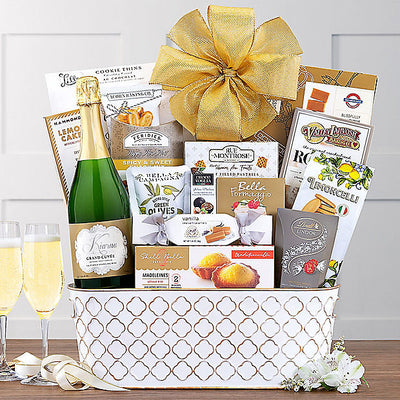 Sparkling Surprise: Champagne Gift Basket - GreatArrivals
